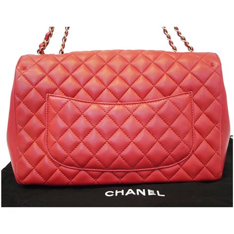 chanel classic jumbo lambskin|Classic 11.12 handbag, Lambskin & gold.